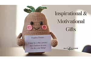 motivational and inspirational positive potato gift