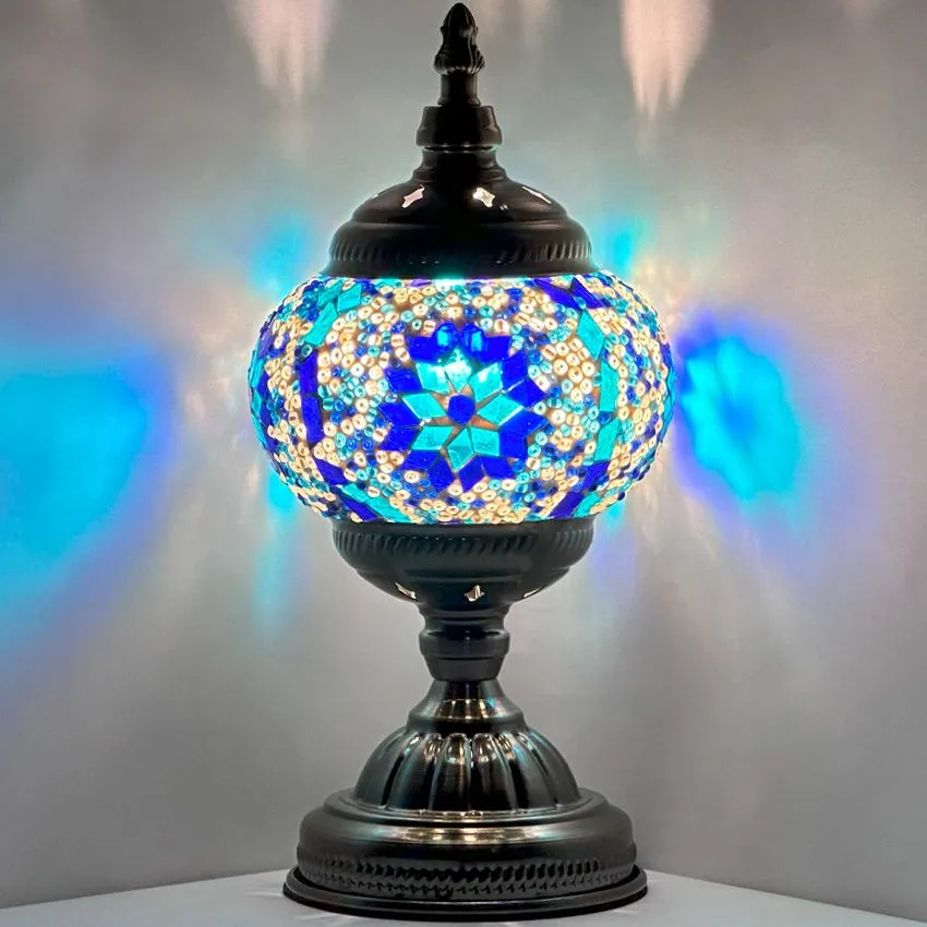 Round Ball Mosaic Lamps