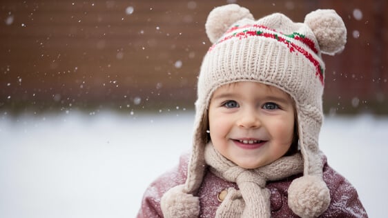 Gorros de invierno para niños