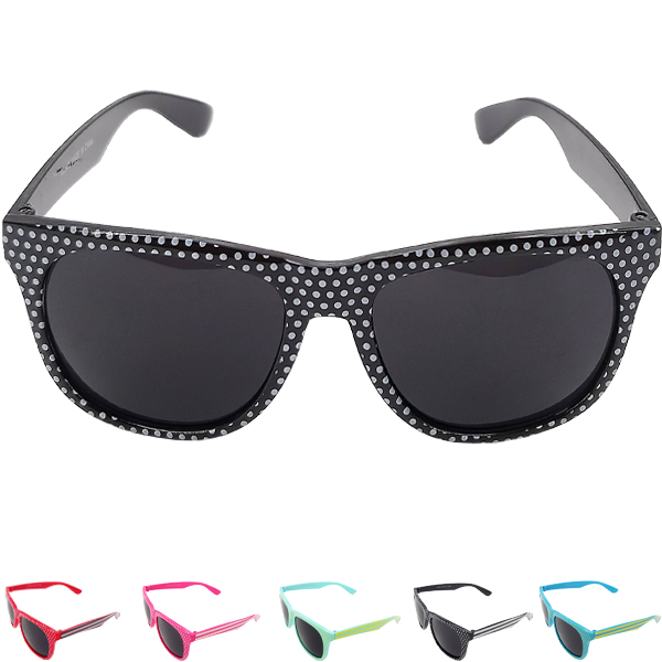 Dotted Pattern SUNGLASSES for Kids - Mix Colors