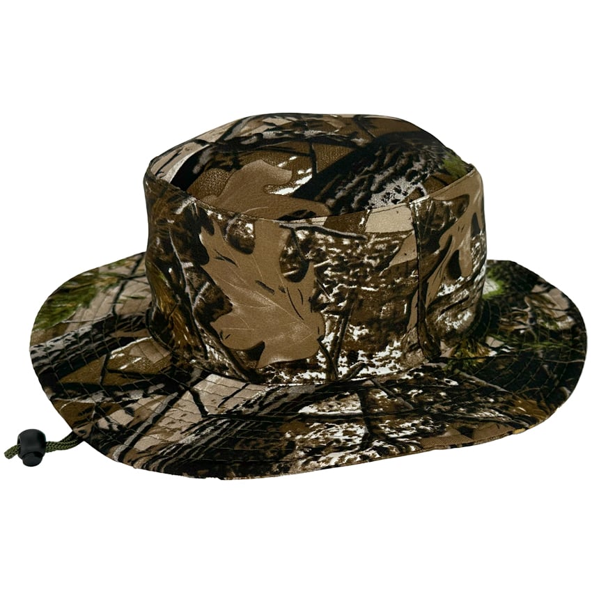 Camo Pattern Hunting Hat for Men - Quick Dry Hat with Neck Flap