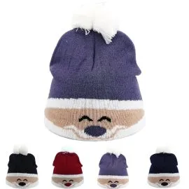 Gorro de invierno para niños - Adorable diseño de oso