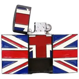 Belt Buckles in Bulk - British Flag Lighter Belt Buckle