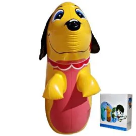 Inflatable Dog Punching Bag