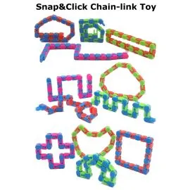 Snap Click Chain Link Toy