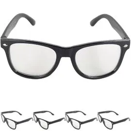 Kid Clear Sunglasses with Black Frame