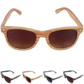 Gafas de sol para niños Mezclar colores Patrón de madera