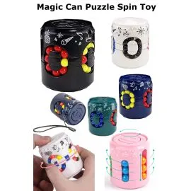 Magic Puzzle Spin Toy - Mix colors