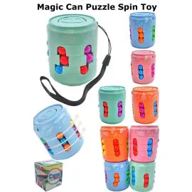 Magic Puzzle Spin Toys with Bright colors