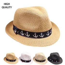 High-quality milan straw classic trilby fedora hat set in mix color at wholesale prices from buy4store