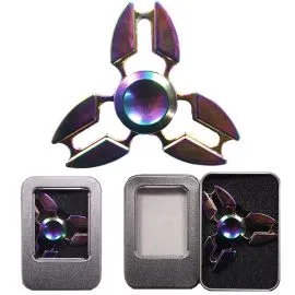 Spinner de metal sólido con caja