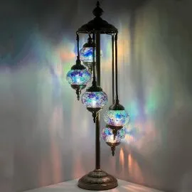 Wholesale Cosmic Glow Handmade Mosaic Glass Lamp