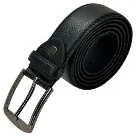 Wholesale Men's Black Belt with Moose Hide Pattern. Buy in Bulk, save money!