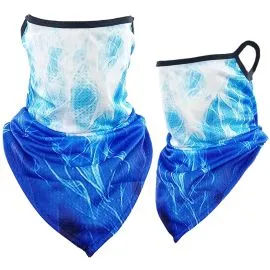 Neck Gaiters - Bandana Pattern Print Triangle Face Shields