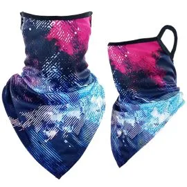 Neck Gaiters - Print Pattern Triangle Face Shields