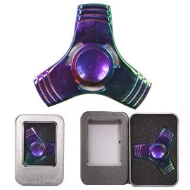 Space Blue Metal Spinner with Box