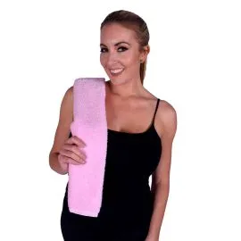 Light Pink Color Hand Towels for Retail