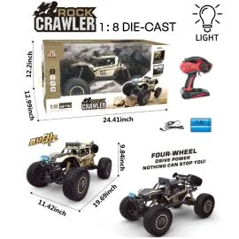 Rock Crawler Monster Truck - Four Wheel RC Car