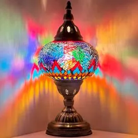 Wholesale Cosmic Rainbow Bridge Handmade Mosaic Glass Lamp