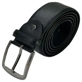 Men's Classic Black Leather Belt - Mixed sizes. Buy in Bulk, Save Money!