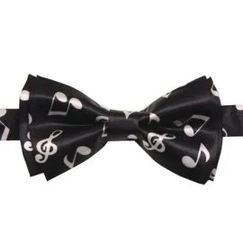 Black Musical Kids Bow Tie in Wholesale