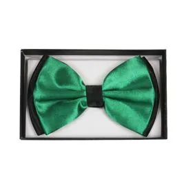 Black & Green Two Tone Bowtie