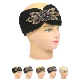 Diademas de invierno con cristales para mujer