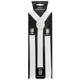 White Color Adult Suspender Online.