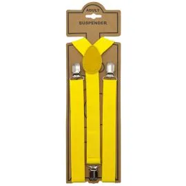 Men's Yellow Suspender