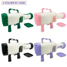 Bubble Gun with 4 different Color Set