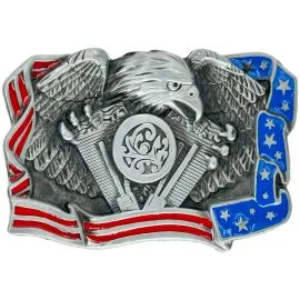 Belt Buckles Bulk Options - Eagle and USA Flag Belt Buckle