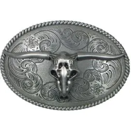 Wholesale Buckles - Western Style Longhorn Belt Buckle