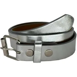 Children's Belts Bright Gray Dimension