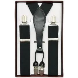 cheap black suit suspenders wholesale