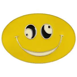 Belt Buckles in Bulk - Silly Happy Face Belt Buckle