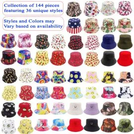 Wholesale Bucket Hat Set - Bucket Hats in bulk with Assorted Styles