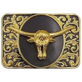 Oversize Bull Buckle