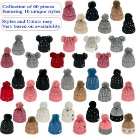 Bulk Winter Hats for Women - Wholesale Knit Hats