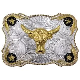 Overize Bull Belt Buckle