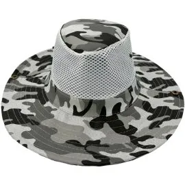 Light green camo boonie hats wholesale