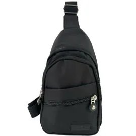 Wholesale Black Crossbody Shoulder Bags in Bulk