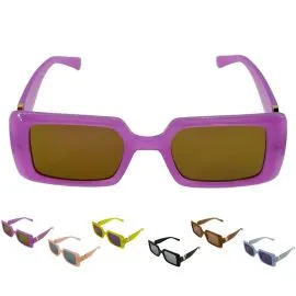 Classy Vintage Rectangular Sunglasses for Men and Women - Assorted | UV 400