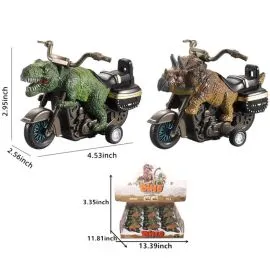 Dino Motorcycle - Push and Go Toys