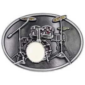 Belt Buckle Wholesale USA - Drumset Belt Buckle