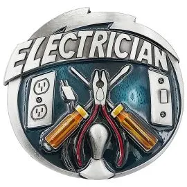 Electrician Belt Buckle