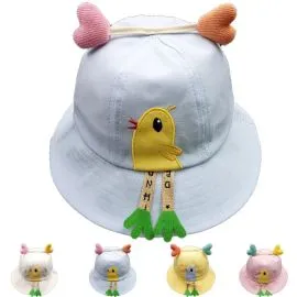 Wholesale Flappy Chicken Summer Sun Hat Set-1