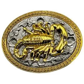 Designer Belt Buckles Bulk Options - Scorpion Belt Buckle Golden Design