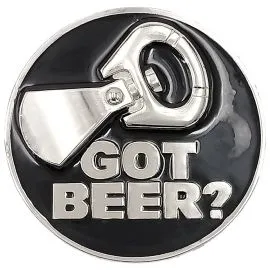 Wholesale Western Buckles - Got Beer Belt Buckle