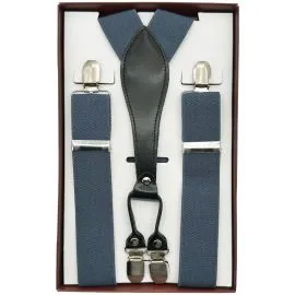 cheap gray suspenders in bulk