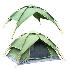 Green Camping Tent for Outdoor or Backyard Events